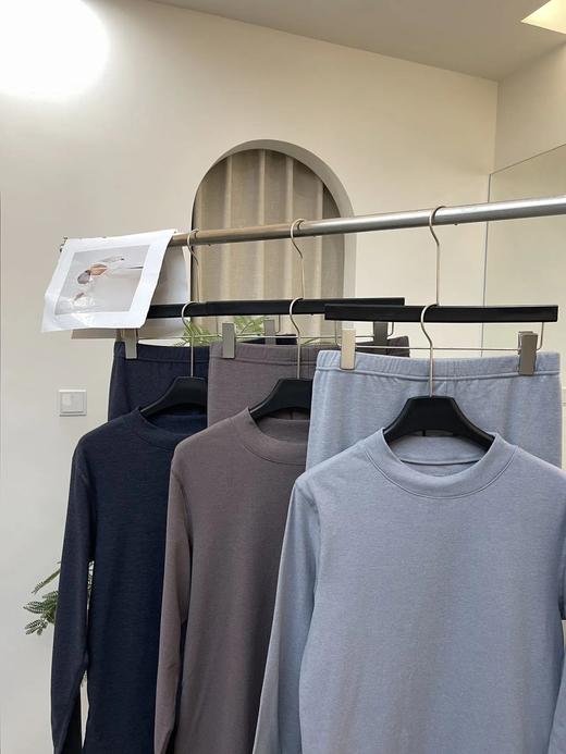 【仿生羊绒蚕丝混纺 暖绒热循环】中领护脖羊绒蚕丝暖绒套装（含羊绒蚕丝蛋白 ME4246） 商品图4