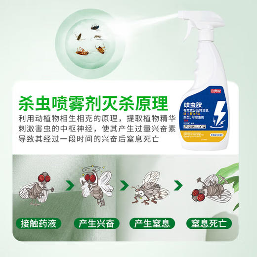 巨奇-杀虫剂喷雾500ml 商品图3