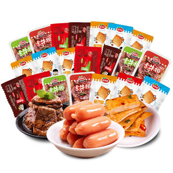 口水娃鱼肉鲜弹礼包241g约25包出游休闲零食办公室小吃独立包装 商品图1