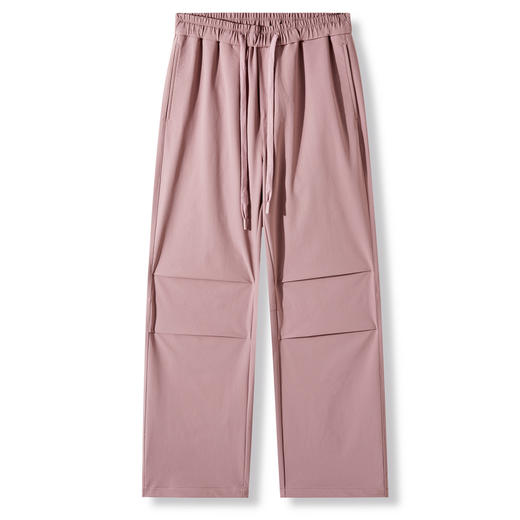 【易打理】圣得西2025年冬季休闲裤系绳男女同款基础百搭直筒裤 商品图12