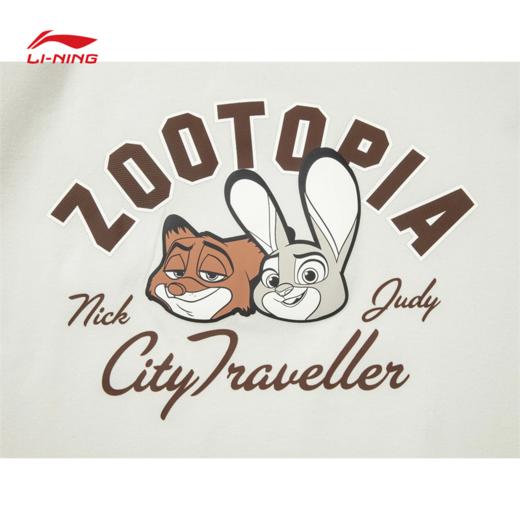 李宁迪士尼疯狂动物城联名系列女子长袖文化衫AHSVC14 商品图3