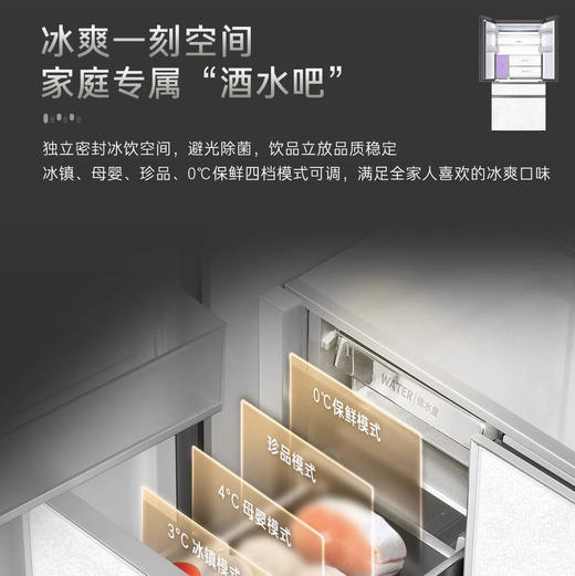 卡萨帝（Casarte）冰箱 BCD-561WGCFDM4WUU1 商品图10