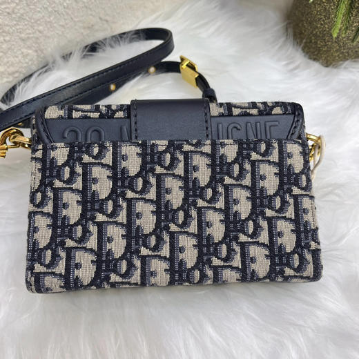 Dior 蒙田 mini 老花拼皮 box 盒子包 商品图1