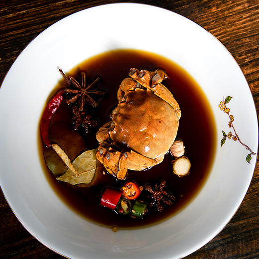 【自营】洪掌柜花雕熟醉蟹4只装600g 商品图6