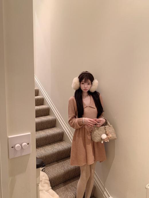金蘑菇菇  日系女友感 娃娃裙 / 乖乖牌内搭针织裙 商品图8