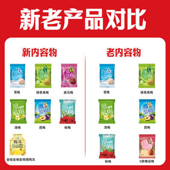 溜溜梅青梅全家桶600g西梅雪梅话梅杨梅乌梅健康休闲零食囤货大礼包 /休闲食品 /蜜饯果干 /梅子干 商品图4