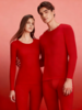 圣诞❗元旦❗新年🔥已经进入倒计时了❗❗❗红色保暖套装少不了🧨【德国🇩🇪MONZECI KOIMS 羊毛蚕丝大红套装】💰49.9元一套❗ ✅羊毛蚕丝套装，超级柔软亲肤 商品缩略图1