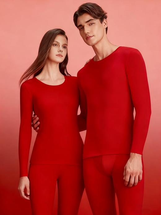 圣诞❗元旦❗新年🔥已经进入倒计时了❗❗❗红色保暖套装少不了🧨【德国🇩🇪MONZECI KOIMS 羊毛蚕丝大红套装】💰49.9元一套❗ ✅羊毛蚕丝套装，超级柔软亲肤 商品图1