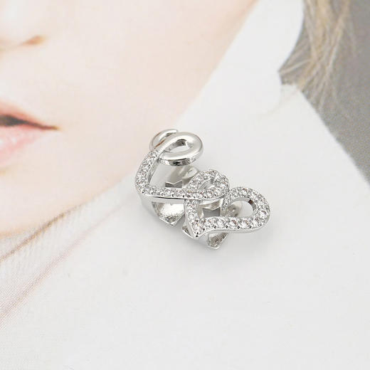 【嘻哈风暴来袭❗️双爱心铜微镶锆石】轻松点亮你的潮流态度，个性teeth grills，铜微镶锆石，牙齿装饰个性潮流牙饰QQ 商品图3