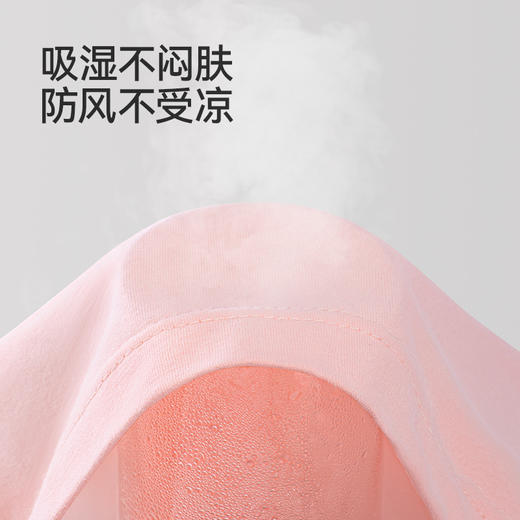 A类纯棉月子帽，高弹舒适防风护头保暖 （厚度适中，非加厚款） 商品图1