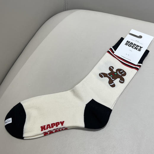 正品Happy Socks男女款多巴胺中筒袜3双122203 商品图5