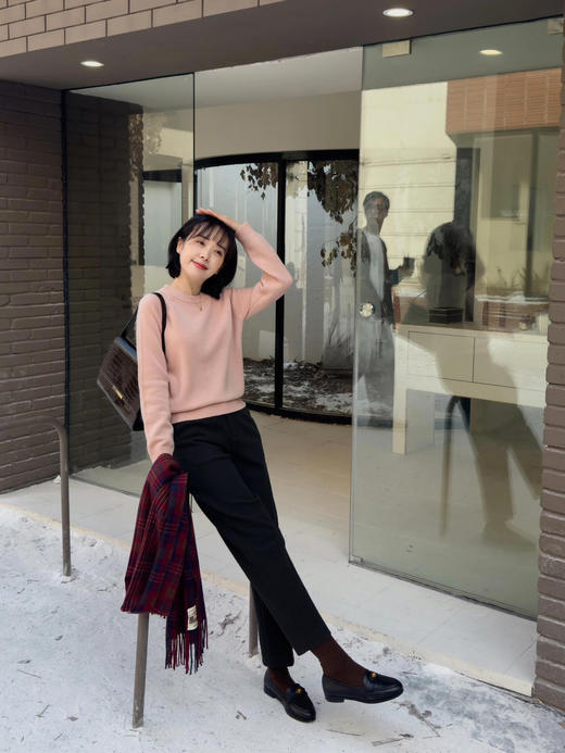 加厚银狐绒保暖西装烟管显瘦神裤一条过冬 商品图7