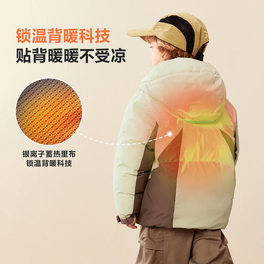 【三防】迷你巴拉男女童羽绒服宝宝保暖连帽外套2025冬新品 商品图4