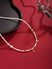 子佩集【福禄聚宝】银S925珍珠项链【QNXO006】3mm小珠6.5mm大珠南红镀金葫芦2512 商品缩略图0
