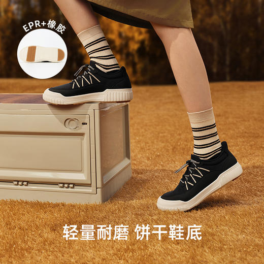 Pansy盼喜女鞋帆布鞋好穿脱休闲百搭超轻舒适板鞋【HZ】 商品图4