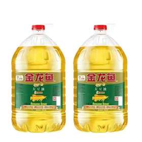 【YMHR】金龙鱼非转基因精炼一级大豆油10L