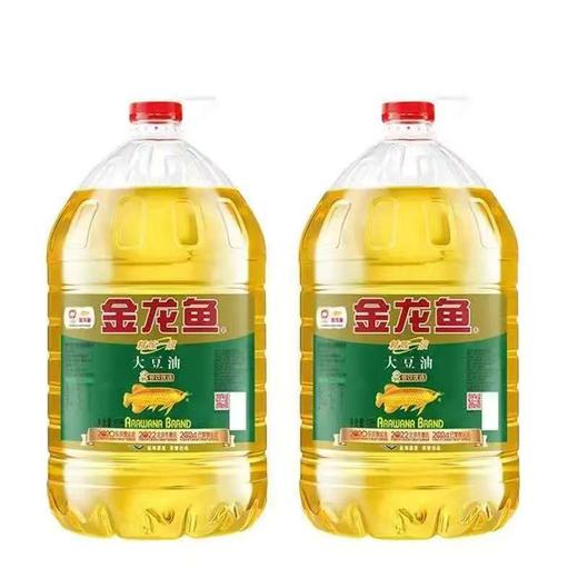 【YMHR】金龙鱼非转基因精炼一级大豆油10L 商品图0