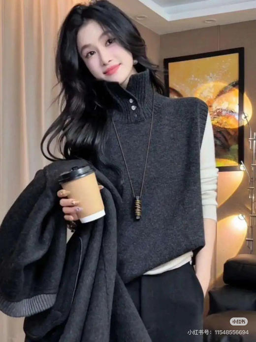 立领马甲 商品图2