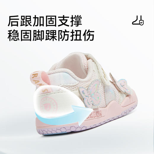 泰兰尼斯211春季新款儿童鞋学步鞋宝宝鞋防滑软底机能鞋女童鞋子T25T6A8584 商品图3