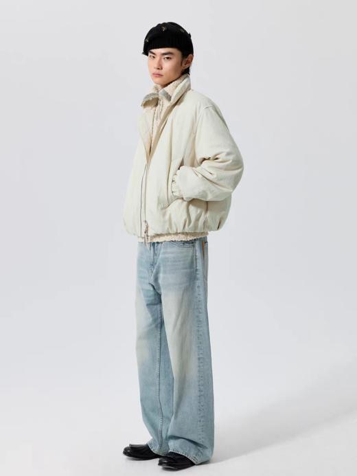 Simple Project/A25261/绳结皮扣羊毛双层冷帽 商品图3