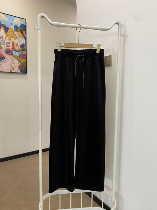 直发【断码薅羊毛】 加厚加绒 复古范金丝绒裤子 阔腿裤 商品图1