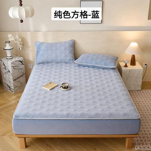 直发 套上去特别平整～夹棉的还暖和 【特价款牛奶绒夹棉床笠】 商品图3