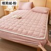 直发 套上去特别平整～夹棉的还暖和 【特价款牛奶绒夹棉床笠】 商品缩略图2