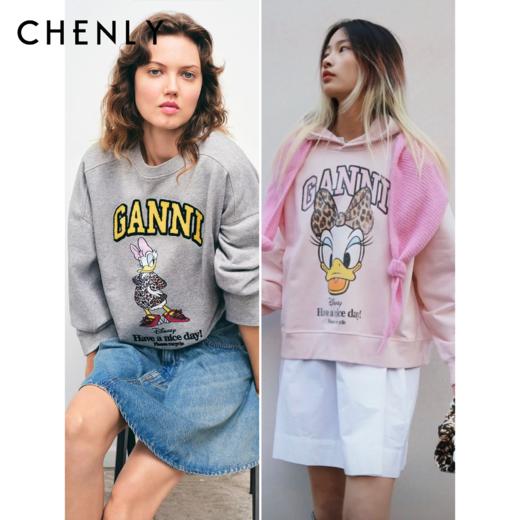 尘衣｜25F/W 黛丝印花趣味纯棉卫衣 商品图0