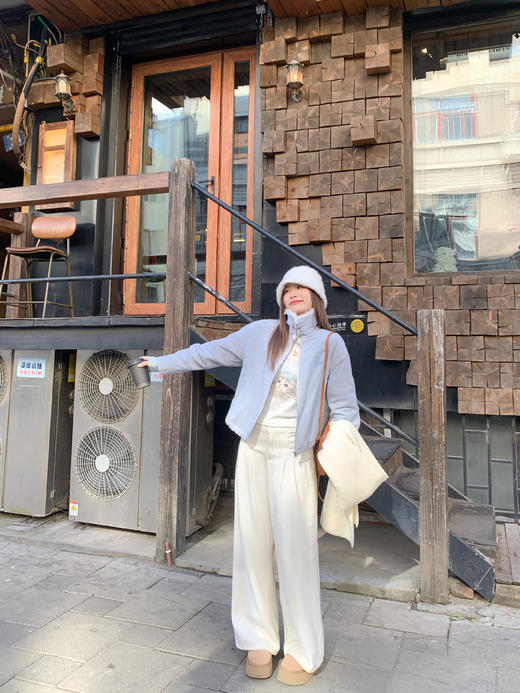 <曾小咸推荐>现货秒杀 ！微信超特价！韩系毛毛领灯芯绒棉服 日常299.99 立减130 秒杀169.99！！ 商品图8