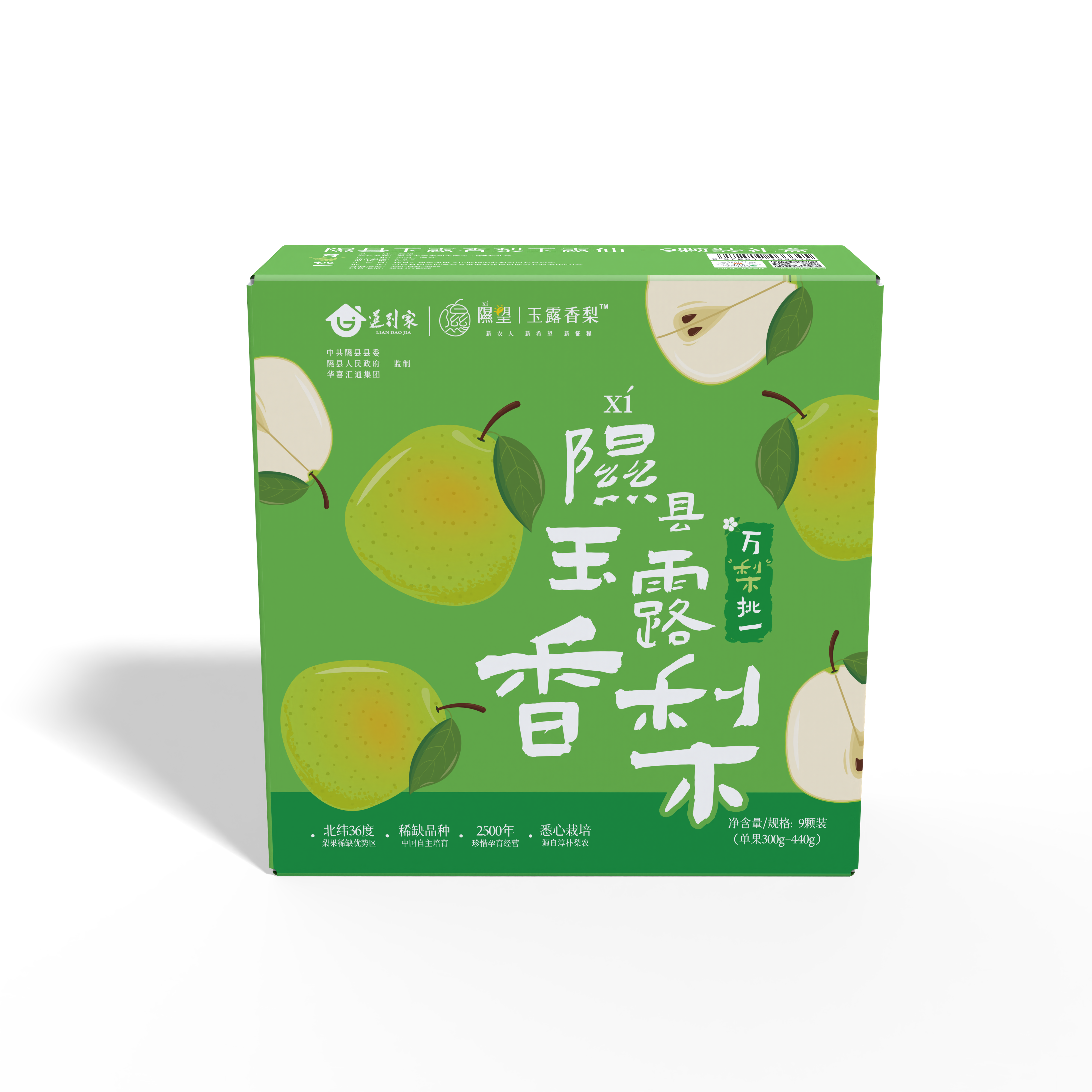 正宗玉露香梨礼盒9颗装山西隰县 玉露梨 应季水果 现摘大水梨香甜脆！