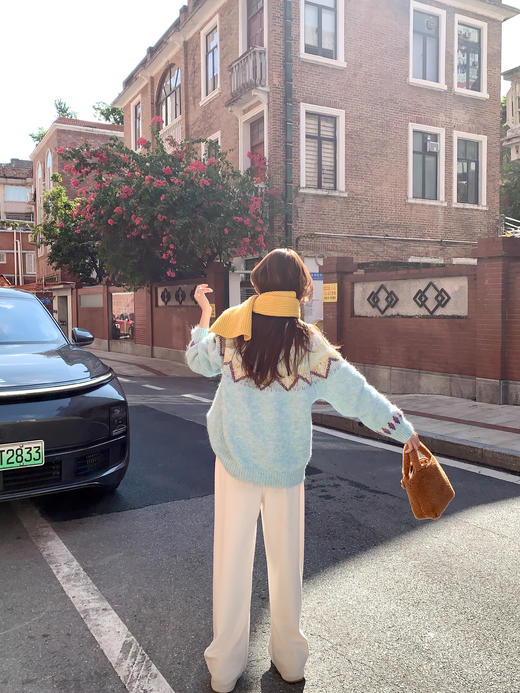 <曾小咸推荐>现货秒杀 ！微信超特价！韩系费尔岛毛衣 日常209.99 立减120 秒杀89.99！！ 商品图8