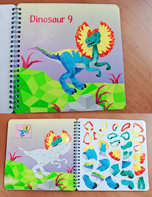 【单套】3 IN 1  英文创意拼图贴纸 （全3册） 商品图4