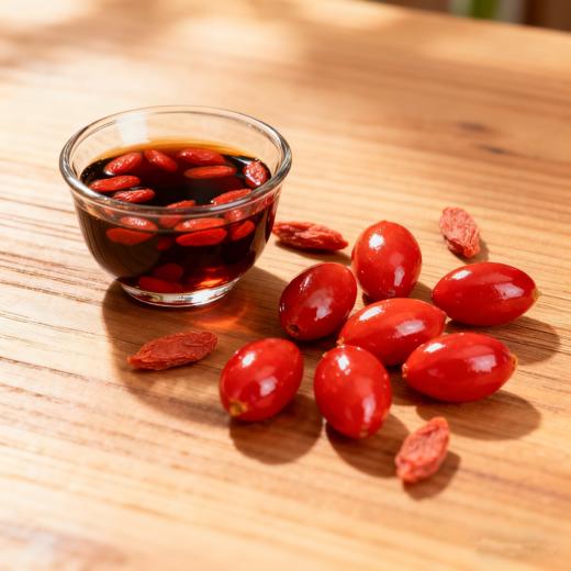 【2瓶立减10元】非遗枸杞醋  纯粮食酿造 非遗工艺 手工制作  无添加  酸香浓郁 商品图2