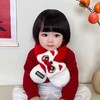 💥宝宝新年必备【HOPENONO新年超萌卡通围脖】新年穿新衣，新年就要红红火火🏮既可爱又保暖 戴上它整个人都感觉被浓浓的🧣年味包围着，暖和又柔软 商品缩略图4