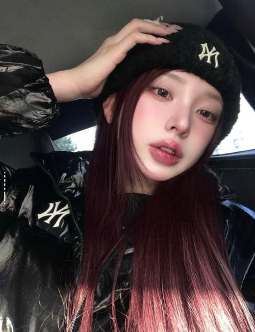 直发【正品授权】 MLB冬季保暖针织猫耳帽，穿搭不再单调 商品图5