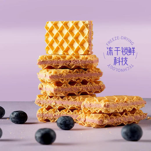 爱你们3蓝莓冻干酸奶脆198g 商品图3