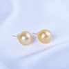 【金色年华】刻面金珠耳钉2-ZZ2409069 商品缩略图1
