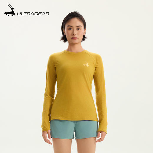 优极UG 绒原·男女款美利奴羊毛长袖T恤 商品图4