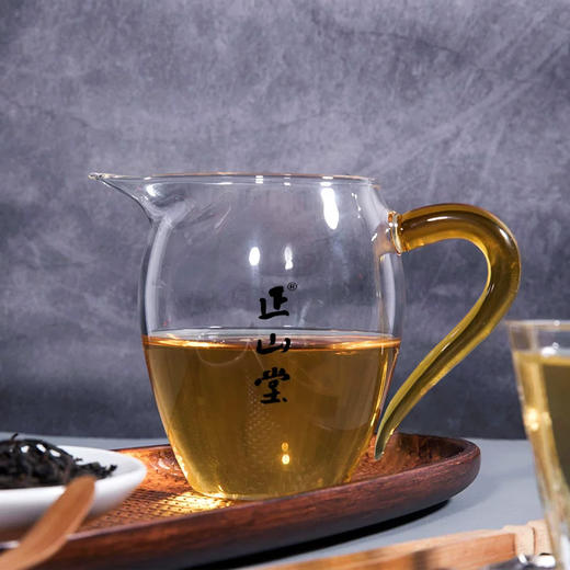 正山堂 耐热玻璃玲珑公道杯350ml 茶具 商品图3