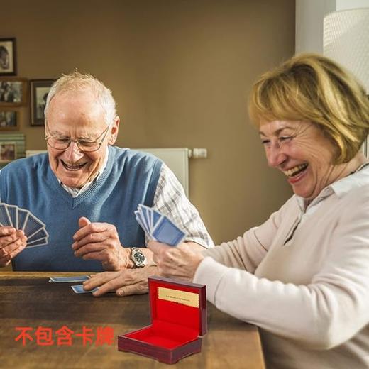 多功能精致木盒收纳盒  卡片盒子卡片整理器首饰收纳盒 商品图2