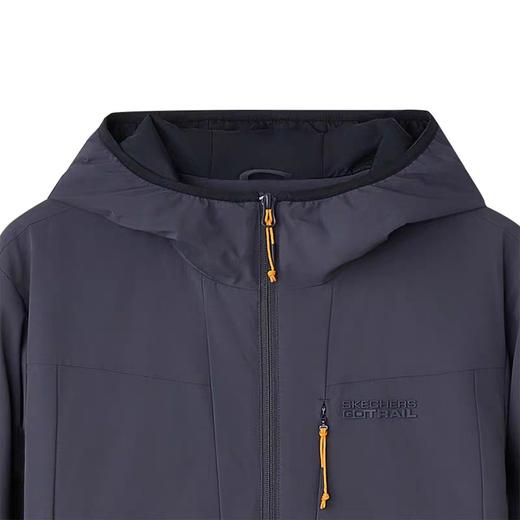 XY/Skechers斯凯奇外套冬男款休闲梭织裥棉连帽上衣 L424M008/0403 商品图2