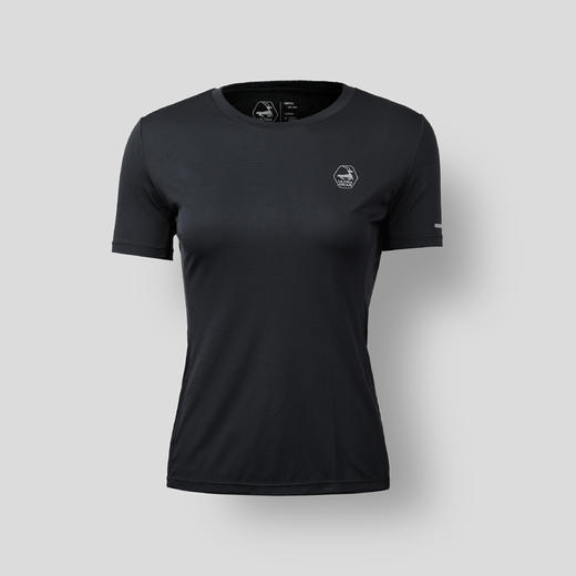 优极UG 男女款超轻速干跑步拼片修身短袖T恤 可定制 商品图6