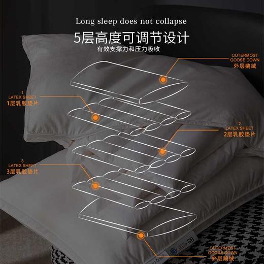 ICE QUEEN 5S功能调节枕芯【可水洗柔赛斯提花面料】三片可调节高度 商品图2