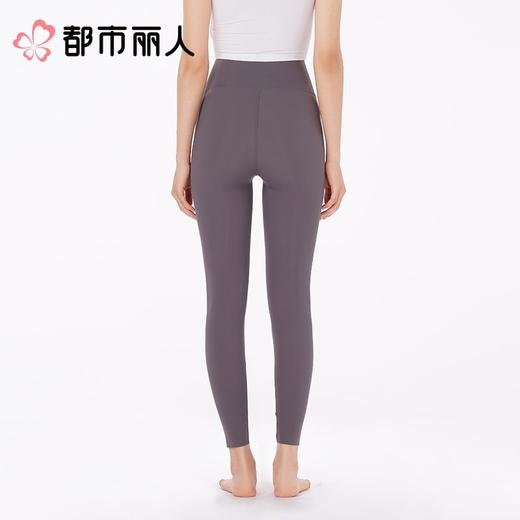 都市丽人女士打底裤高弹锦纶外穿裤九分裤LLC4A4 商品图2