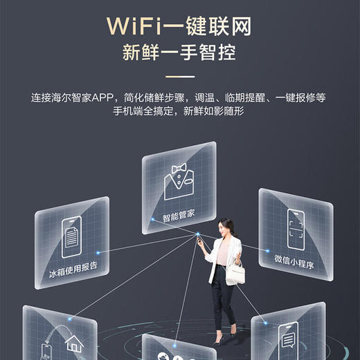 海尔（Haier）冰箱 BCD-659WGHTDE5BFU1 商品图7