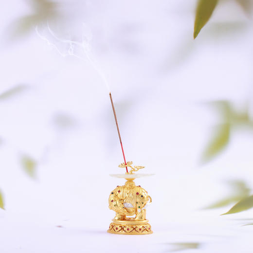 【吉祥如意】古玉花吉象摆件ZX2503055 商品图11