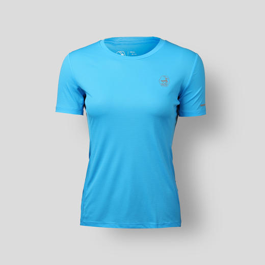 优极UG 男女款超轻速干跑步拼片修身短袖T恤 可定制 商品图5