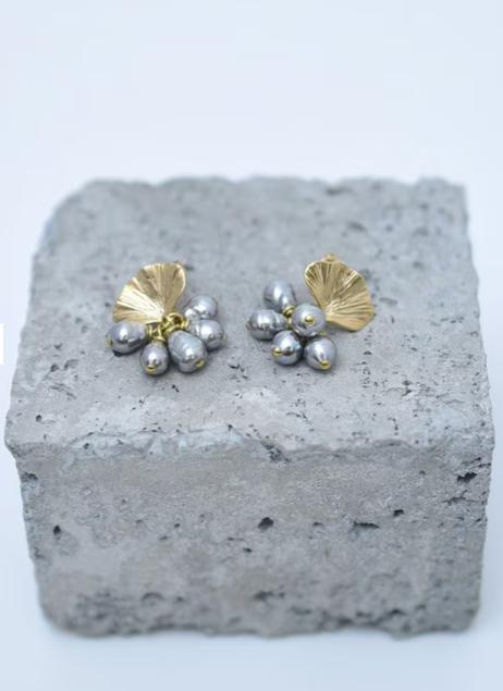 MONSHIRO 银杏泡芙耳环（不可使用购物金） 商品图5