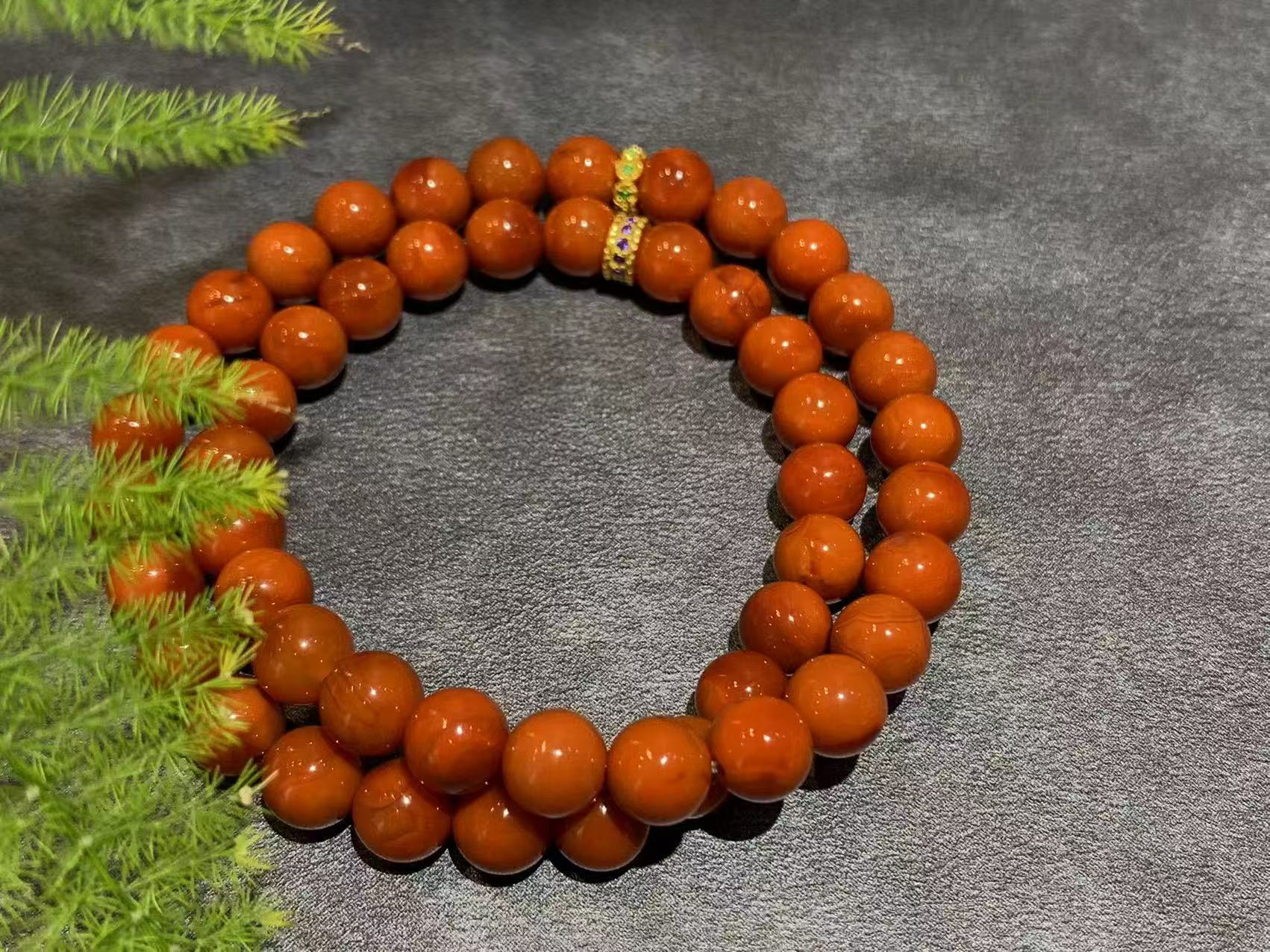 【御珠宫坊】南红珠串