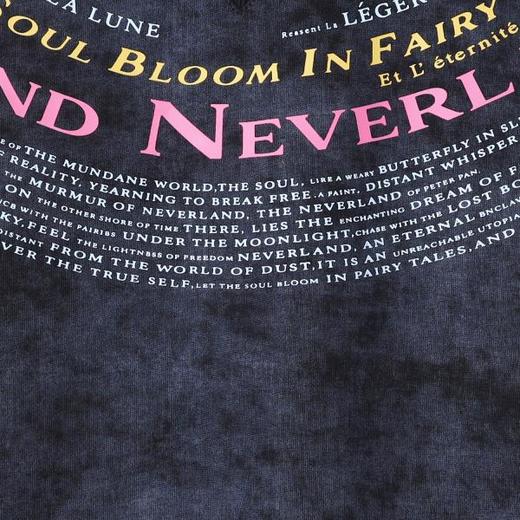 WY1566SDSA男士秋冬新款痞帅男装潮牌美式扎染印花字母圆领卫衣百搭宽松 商品图3